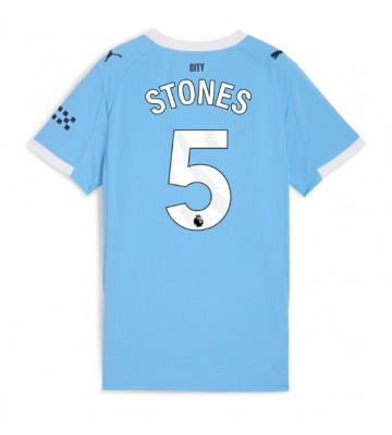 Manchester City John Stones #5 Hemmatröja Dam 2025-26 Kortärmad